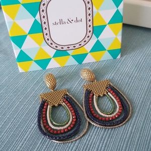 Stella & Dot Jewelry - Novak Statement Earrings Stella & Dot Jewelry - Novak Statement Earrings